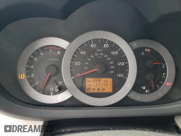 2012 Toyota RAV4 with VIN 2T3BF4DV5CW247065, listed as a Copart auction lot 61415205 with 111,731 mi miles and Salvage title. Bid and sale history available at DreamBid. Image 9.