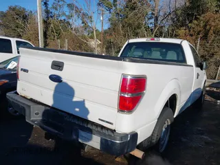 2013 Ford F-150 XL with VIN 1FTNF1CF3DKD43762, listed as a IAAI auction lot 41376769 with 170,290 mi miles. Bid and sale history available at carsss.com. Image 4.
