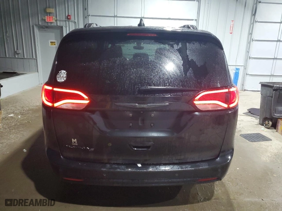 2018 Chrysler Pacifica Touring L with VIN 2C4RC1BG8JR357447, listed as a Copart auction lot 86329274 with 76,412 mi miles and Salvage Title. Bid and sale history available at carsss.com. Image 6.