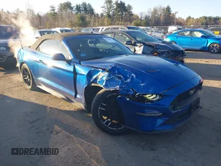 2018 Ford Mustang EcoBoost Premium with VIN 1FATP8UH1J5142908, listed as a IAAI auction lot 41912005 with 87,722 mi miles and . Bid and sale history available at DreamBid. Image 13.