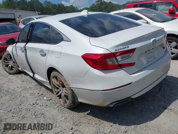 2021 Honda Accord Touring with VIN 1HGCV2F98MA015203, listed as a IAAI auction lot 42313124 with 55,530 mi miles and . Bid and sale history available at DreamBid. Image 3.