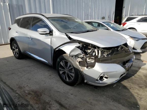 2020 Nissan Murano SV with VIN 5N1AZ2BS0LN161956, listed as a Copart auction lot 78594234 with 95,236 mi miles and Salvage Title. Bid and sale history available at carsss.com. Image 4.