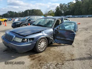 2011 Mercury Grand Marquis LS with VIN 2MEBM7FVXBX608636, listed as a Copart auction lot 82684944 with 157,843 mi miles and Salvage Title. Bid and sale history available at DreamBid. Image 1.
