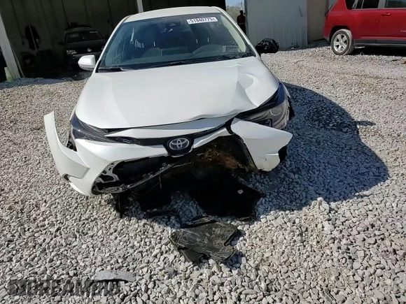 2021 Toyota Corolla Hybrid LE with VIN JTDEAMDE5MJ031325, listed as a Copart auction lot 51840775 with 53,624 mi miles and Salvage Title. Bid and sale history available at carsss.com. Image 14.