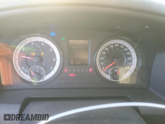 2023 Ram 1500 Express with VIN 1C6RR6FT8PS516520, listed as a Copart auction lot 69469573 with 5,159 mi miles and Salvage title. Bid and sale history available at DreamBid. Image 9.