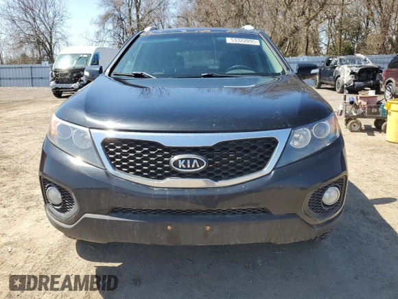 2013 Kia Sorento EX with VIN 5XYKUDA26DG368705, listed as a Copart auction lot 53322095 with 214,498 mi miles and Clean Title. Bid and sale history available at carsss.com. Image 5.