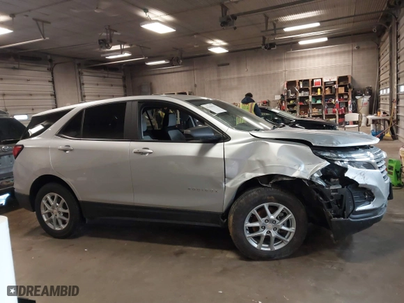 2022 Chevrolet Equinox LS with VIN 3GNAXSEV7NS183856, listed as a IAAI auction lot 41480951 with 89,226 mi miles. Bid and sale history available at carsss.com. Image 12.