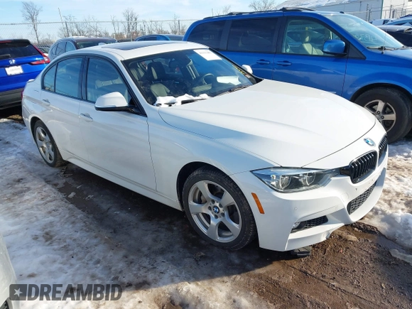 2017 BMW 3 Series 340i with VIN WBA8B3G51HNA92802, listed as a IAAI auction lot 41311483 with 76,904 mi miles and . Bid and sale history available at DreamBid. Image 1.