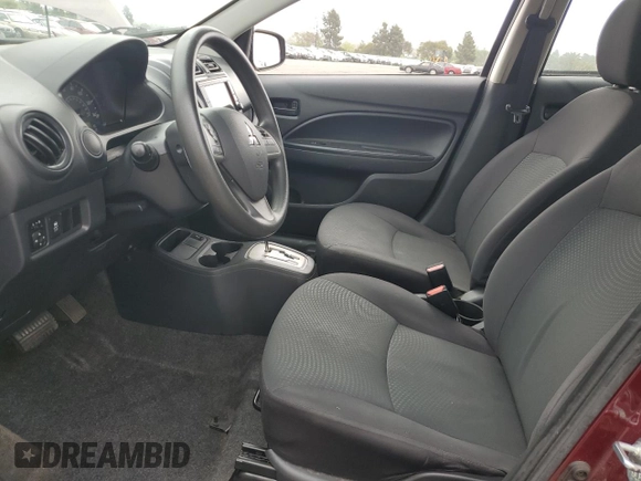 2019 Mitsubishi Mirage ES z VIN ML32F3FJ3KHF12533, wystawiony jako Copart lot #55393975 z przebiegiem 97 957 mil mil oraz Szkody całkowita. Historia ofert i sprzedaży dostępna na DreamBid. Obrazek 7.