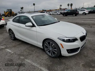2018 BMW 2 Series 230i with VIN WBA2J1C54JVD09607, listed as a Copart auction lot 49627494 with 39,385 mi miles. Bid and sale history available at carsss.com. Image 4.