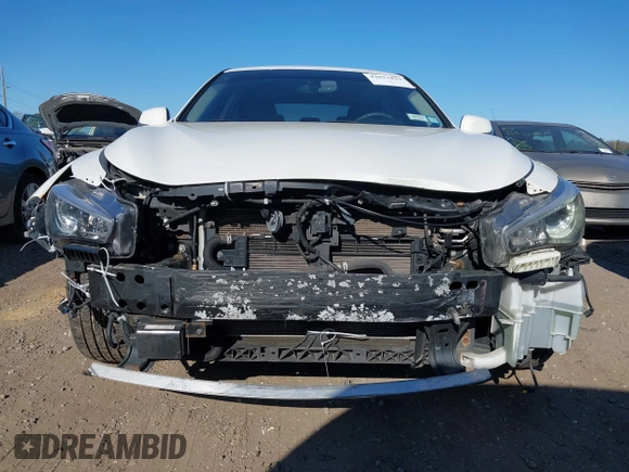 2019 Infiniti Q50 Luxe with VIN JN1EV7AR5KM594323, listed as a IAAI auction lot 42011023 with 68,235 mi miles and . Bid and sale history available at DreamBid. Image 12.