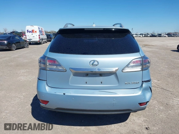 2011 Lexus RX 350 with VIN 2T2ZK1BAXBC043701, listed as a IAAI auction lot 41707306 with 205,956 mi miles and . Bid and sale history available at DreamBid. Image 16.