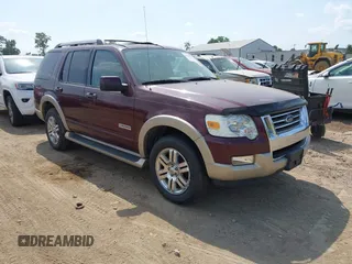 2006 Ford Explorer Eddie Bauer с VIN 1FMEU74E56UA78750, выставлен на аукционе IAAI как лот 42813595 с пробегом 166 145 миль миль и . История ставок и продаж доступна на DreamBid. Изображение 1.