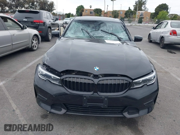 2021 BMW 3 Series 330i with VIN 3MW5R1J07M8B89836, listed as a IAAI auction lot 41860987 with 39,247 mi miles. Bid and sale history available at carsss.com. Image 12.