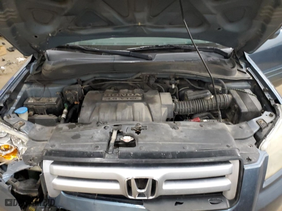 2006 Honda Pilot EX-L with VIN 5FNYF18526B003886, listed as a Copart auction lot 87386254 with 307,904 mi miles and Salvage Title. Bid and sale history available at carsss.com. Image 13.