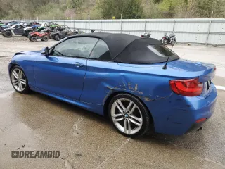 2016 BMW 2 Series 228i with VIN WBA1K9C58GV322471, listed as a Copart auction lot 39261604 with 71,839 mi miles. Bid and sale history available at carsss.com. Image 2.