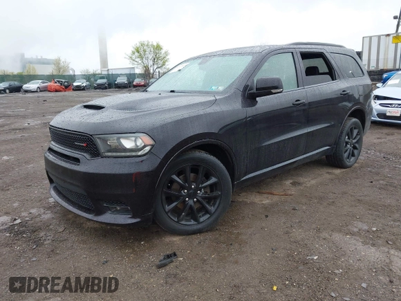 2018 Dodge Durango GT with VIN 1C4RDJDG7JC416118, listed as a IAAI auction lot 42010024 with 85,336 mi miles and . Bid and sale history available at DreamBid. Image 19.