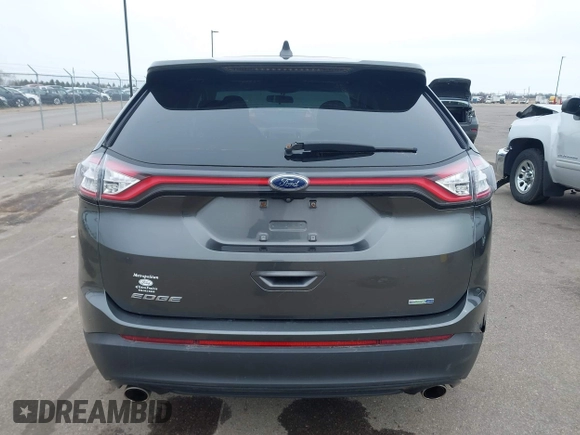2017 Ford Edge SE with VIN 2FMPK4G96HBC27817, listed as a IAAI auction lot 41921451 with 90,885 mi miles. Bid and sale history available at carsss.com. Image 16.