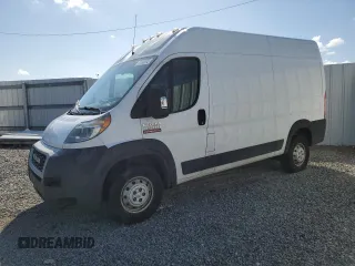 2019 Ram ProMaster Cargo with VIN 3C6TRVCG7KE518164, listed as a Copart auction lot 80070154 with 275,069 mi miles and Clean Title. Bid and sale history available at DreamBid. Image 1.
