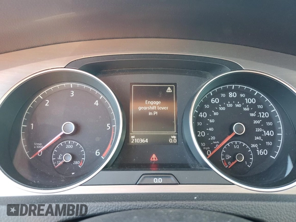 2015 Volkswagen Golf SportWagen TDI SEL with VIN 3VWCA7AU1FM507223, listed as a Copart auction lot 41859025 with 210,364 mi miles and Salvage Title. Bid and sale history available at carsss.com. Image 9.