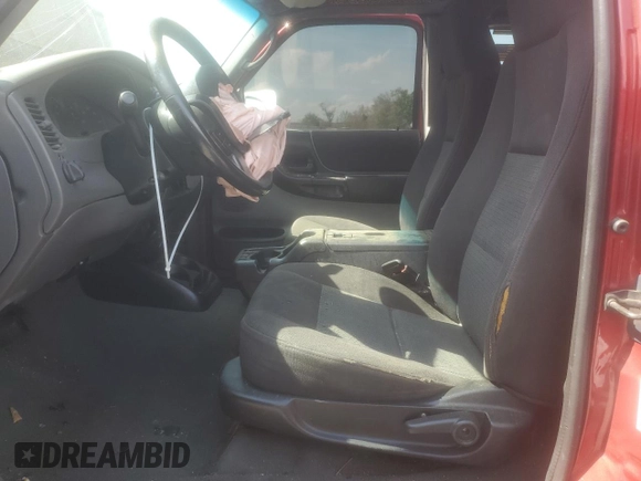 2004 Ford Ranger XL Fleet with VIN 1FTYR44U24PA20342, listed as a Copart auction lot 55420035 with Not Provided miles and Salvage Title. Bid and sale history available at DreamBid. Image 7.