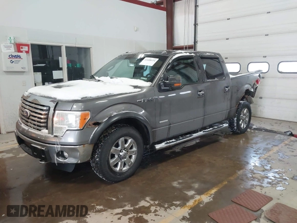 2011 Ford F-150 XLT with VIN 1FTFW1ET4BFB50467, listed as a IAAI auction lot 41608114 with 201,858 mi miles. Bid and sale history available at carsss.com. Image 17.