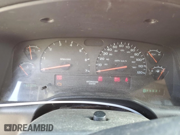 2003 Dodge Dakota Sport with VIN 1D7HG38X23S288703, listed as a Copart auction lot 53920575 with 260,506 mi miles and Salvage Title. Bid and sale history available at DreamBid. Image 9.