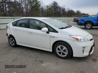 2013 Toyota Prius One with VIN JTDKN3DU9D1691196, listed as a Copart auction lot 52464655 with 195,396 mi miles and Salvage Title. Bid and sale history available at DreamBid. Image 4.