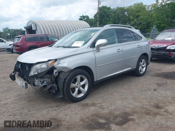 2010 Lexus RX 350 with VIN 2T2BK1BA1AC013471, listed as a IAAI auction lot 42562540 with 162,911 mi miles and . Bid and sale history available at DreamBid. Image 2.