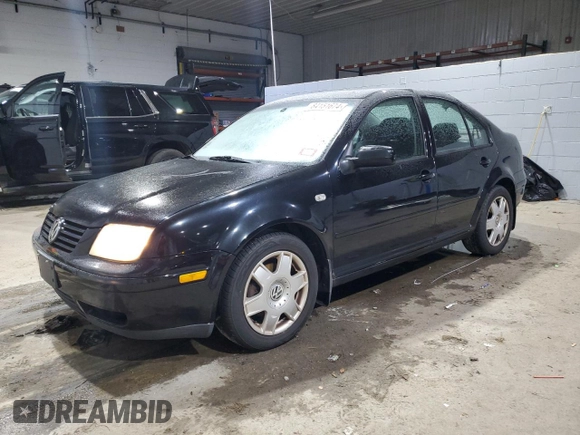 2001 Volkswagen Jetta z VIN 3VWTG29M91M019717, wystawiony jako Copart lot #84151674 z przebiegiem 112 339 mil mil oraz Szkoda całkowita • Salvage title. Historia ofert i sprzedaży dostępna na DreamBid. Obrazek 1.
