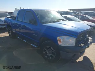 2008 Dodge Ram 1500 SLT with VIN 1D7HA18N78S573490, listed as a IAAI auction lot 41156599 with 114,257 mi miles. Bid and sale history available at carsss.com. Image 1.