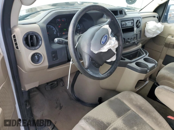 2011 Ford Econoline Passenger XL with VIN 1FBNE3BL4BDA67376, listed as a Copart auction lot 41890935 with 171,949 mi miles and Salvage Title. Bid and sale history available at carsss.com. Image 8.