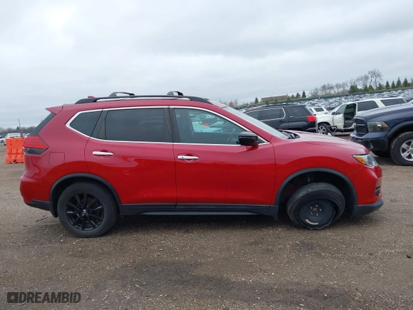 2017 Nissan Rogue SL with VIN 5N1AT2MV6HC804080, listed as a IAAI auction lot 42089037 with 80,398 mi miles. Bid and sale history available at carsss.com. Image 13.