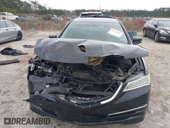 2017 Acura TLX with VIN 19UUB1F3XHA006883, listed as a IAAI auction lot 41378116 with 113,469 mi miles. Bid and sale history available at carsss.com. Image 12.