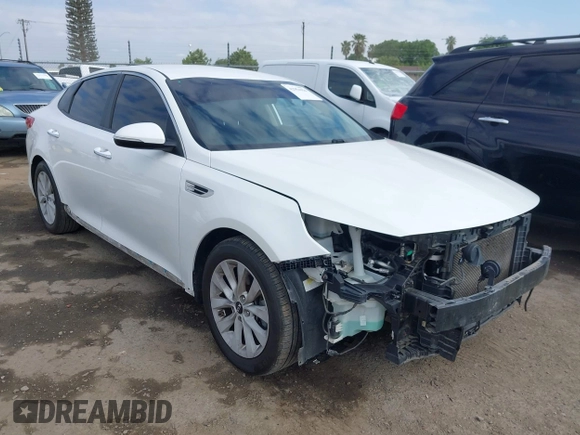 2017 Kia Optima LX with VIN 5XXGT4L38HG139645, listed as a IAAI auction lot 42054556 with 110,589 mi miles and . Bid and sale history available at carsss.com. Image 1.