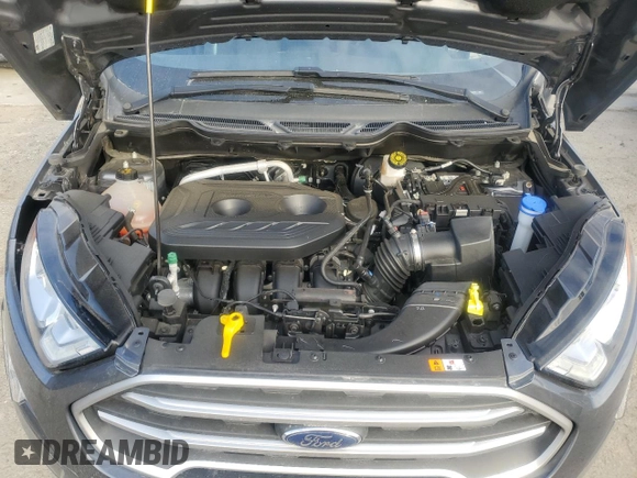 2021 Ford EcoSport SE with VIN MAJ6S3GL3MC440018, listed as a Copart auction lot 47385495 with 40,417 mi miles and Salvage title. Bid and sale history available at DreamBid. Image 11.
