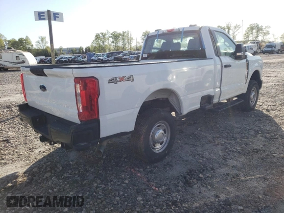 2023 Ford F-250 XL with VIN 1FTBF2BA4PED76965, listed as a Copart auction lot 52188675 with Not provided miles and Salvage title. Bid and sale history available at DreamBid. Image 3.