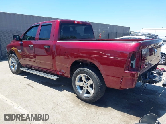2016 Ram 1500 Express with VIN 1C6RR7FG7GS372080, listed as a IAAI auction lot 42314993 with 91,281 mi miles and . Bid and sale history available at DreamBid. Image 3.