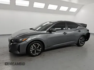 2024 Nissan Sentra SV with VIN 3N1AB8CV4RY271458, listed as a Copart auction lot 58840155 with 24,461 mi miles and Clean title. Bid and sale history available at DreamBid. Image 1.