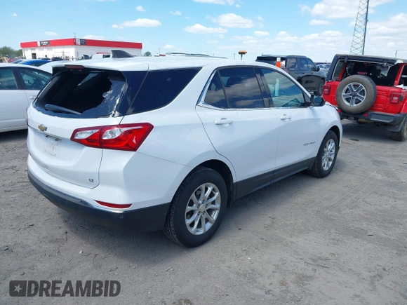 2020 Chevrolet Equinox LT z VIN 2GNAXJEV1L6123142, wystawiony jako IAAI lot #42005852 z przebiegiem 87 169 mil mil oraz . Historia ofert i sprzedaży dostępna na DreamBid. Obrazek 4.