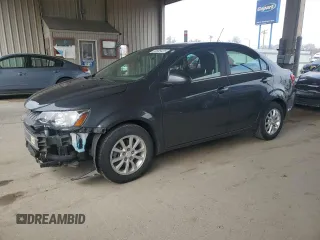 2020 Chevrolet Sonic LT with VIN 1G1JD5SB8L4134023, listed as a Copart auction lot 50995425 with 31,771 mi miles and Salvage title. Bid and sale history available at DreamBid. Image 1.