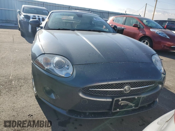 2007 Jaguar XK with VIN SAJWA44B075B11126, listed as a Copart auction lot 88686925 with 116,760 mi miles and Salvage Title. Bid and sale history available at carsss.com. Image 5.