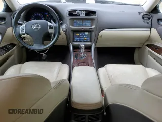 2013 Lexus IS 250 with VIN JTHCF5C24D5063339, listed as a Copart auction lot 53949715 with 114,557 mi miles and Salvage Title. Bid and sale history available at DreamBid. Image 8.