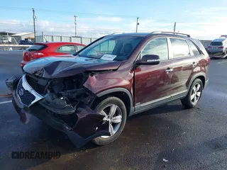 2012 Kia Sorento EX with VIN 5XYKUDA67CG307073, listed as a IAAI auction lot 41134667 with 120,615 mi miles. Bid and sale history available at carsss.com. Image 18.