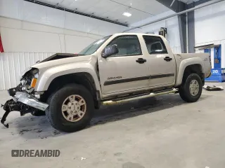 2004 GMC Canyon 1SB SLE Z85 with VIN 1GTDT136248121067, listed as a Copart auction lot 80638214 with 135,436 mi miles and Salvage Title. Bid and sale history available at carsss.com. Image 1.