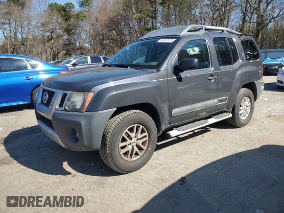 2015 Nissan Xterra S with VIN 5N1AN0NU3FN666813, listed as a Copart auction lot 46507615 with 85,504 mi miles and Salvage Title. Bid and sale history available at DreamBid. Image 1.