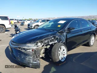 2015 Chrysler 200 Limited with VIN 1C3CCCAB4FN695203, listed as a IAAI auction lot 42105080 with 139,140 mi miles. Bid and sale history available at carsss.com. Image 17.