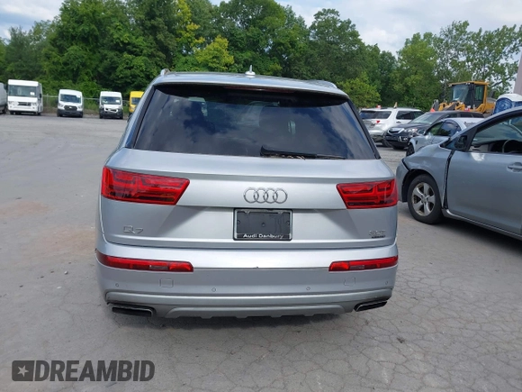 2018 Audi Q7 Premium Plus с VIN WA1LAAF77JD039368, выставлен на аукционе IAAI как лот 42820703 с пробегом 265 629 миль миль и . История ставок и продаж доступна на DreamBid. Изображение 16.