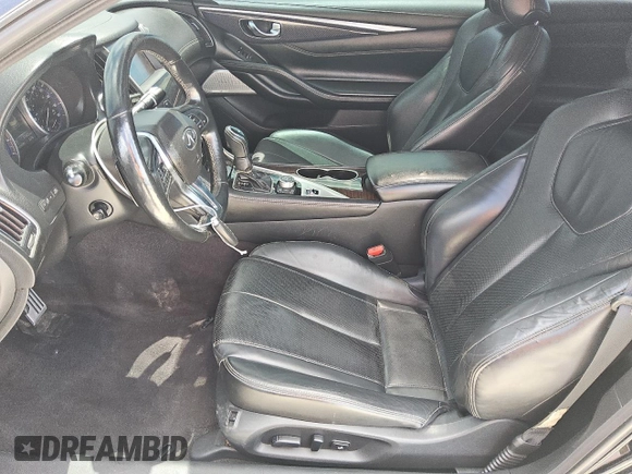 2017 Infiniti Q60 Red Sport 400 with VIN JN1FV7EL1HM701080, listed as a Copart auction lot 61176515 with 97,465 mi miles and Clean title. Bid and sale history available at DreamBid. Image 7.