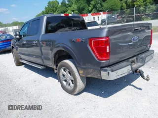2022 Ford F-150 XL with VIN 1FTFW1E80NKD62001, listed as a IAAI auction lot 42641889 with 85,096 mi miles and . Bid and sale history available at DreamBid. Image 3.